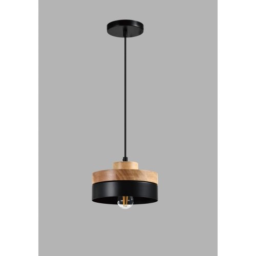 Светильник подвесной Turin V10478-1P Moderli чёрный 1 лампа, основание чёрное в стиле скандинавский  фото 3
