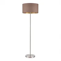 Торшер Brescia SLE300575-01 ST-Luce  коричневый 1 лампа, основание никель в стиле классический
