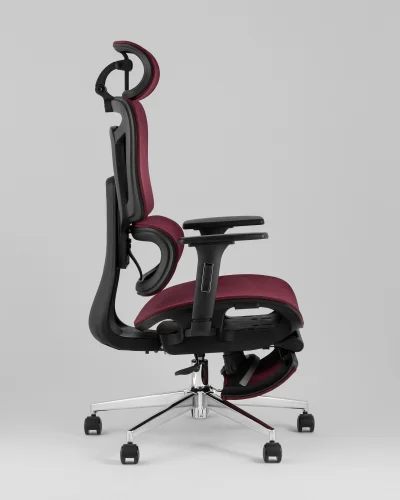 Кресло офисное TopChairs Nimbus, бордовый УТ000041779 Stool Group, /, ножки//, размеры - ***** фото 2