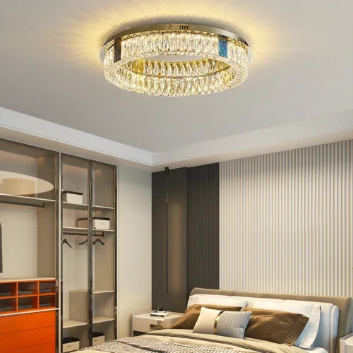 Люстра потолочная GERTRUDA D65 207828-23 ImperiumLoft прозрачная на 1 лампу, основание латунь в стиле современный фото 9