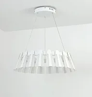 Светильник подвесной LED Beauty V2410-PL Moderli белый 1 лампа, основание белое в стиле хай-тек 