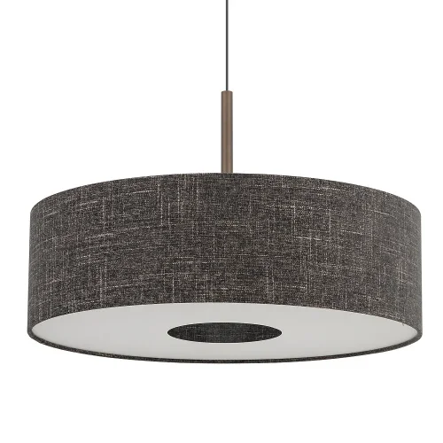 Светильник подвесной Santana L 11660-NW Nowodvorski чёрный на 1 лампу, основание коричневое в стиле лофт фото 3