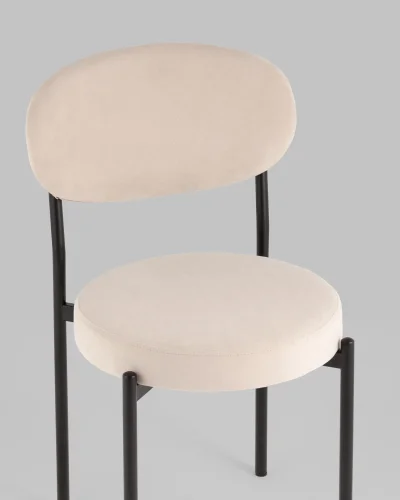 Стул Бриф SN велюр бежевый УТ000039451 Stool Group, /, ножки//, размеры - *830***470*530 фото 2