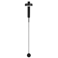 Бра LED Mirach A2142AP-10BK Arte Lamp чёрный на 1 лампу, основание чёрное в стиле хай-тек современный 