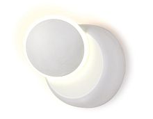 Бра LED Sota FW115 Ambrella light белый 1 лампа, основание белое в стиле модерн хай-тек 