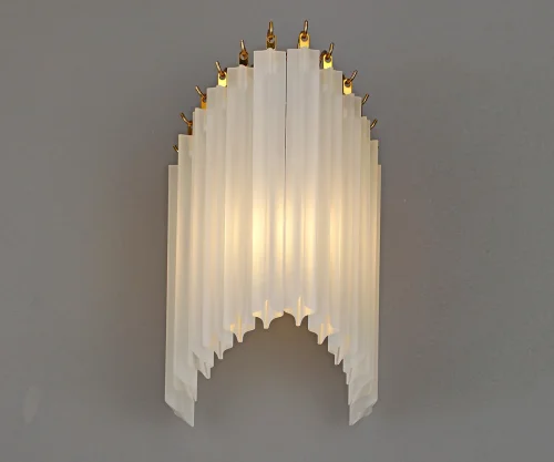 Бра Грай 07310-1,33 Kink Light прозрачный на 1 лампа, основание золотое в стиле современный классический 
