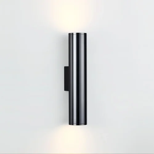 Бра LED Dario 4245/2WA Odeon Light чёрный на 1 лампу, основание чёрное в стиле хай-тек фото 3