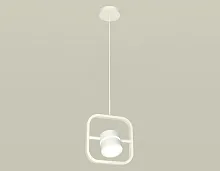 Светильник подвесной XB9118153 Ambrella light белый 1 лампа, основание белое в стиле современный хай-тек 