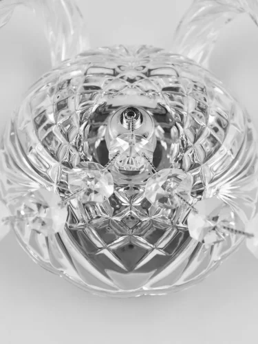 Бра 101B/2/141 Ni Bohemia Ivele Crystal без плафона на 2 лампы, основание прозрачное никель в стиле классический sp фото 2