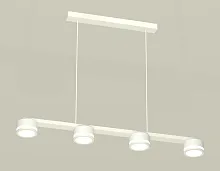 Светильник подвесной XB9151200 Ambrella light белый 4 лампы, основание белое в стиле современный хай-тек 