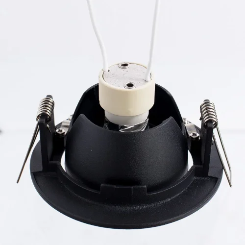 Светильник точечный ACCENTO A4009PL-1BK Arte Lamp чёрный 1 лампа, основание чёрное в стиле современный  фото 2