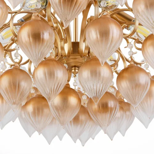 Люстра подвесная Frutti SL659.303.06 ST-Luce золотая на 6 ламп, основание золотое в стиле классический  фото 3