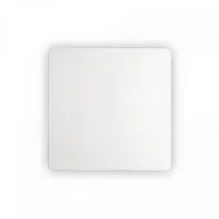 Бра LED COVER AP D20 SQUARE BIANCO Ideal Lux белый на 1 лампу, основание белое в стиле современный квадраты