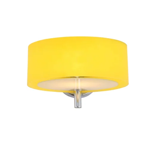 Бра Foresta SL483.091.01 Evoluce жёлтый на 1 лампа, основание хром в стиле современный  фото 2
