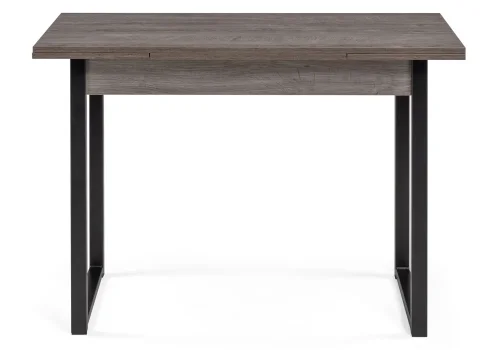 Деревянный стол Форли 110(170)х67х77 рошелье / черный матовый 528559 Woodville столешница дуб рошелье из лдсп фото 6