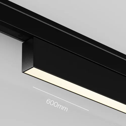 Трековый светильник Basis 3000К 16Вт 100° Magnetic track system Levity TR192-1-16W3K-B Maytoni чёрный для шинопроводов серии Magnetic track system Levity чёрный фото 2