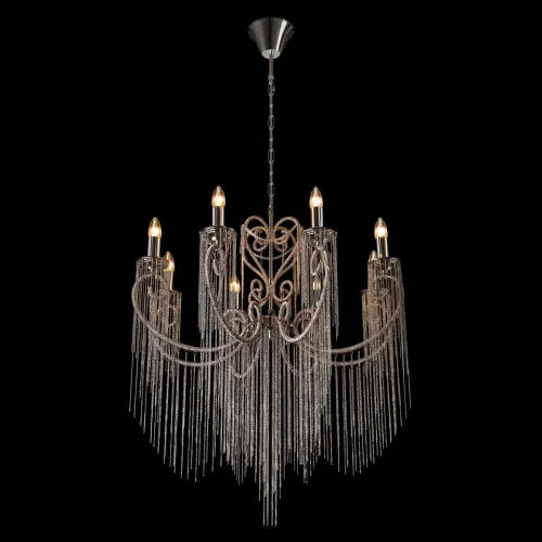 Люстра подвесная Wonderland 10405/8 LOFT IT без плафона на 8 ламп, основание никель в стиле арт-деко фото 4