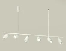 Светильник подвесной XB9005530 Ambrella light белый 6 ламп, основание белое в стиле хай-тек современный 