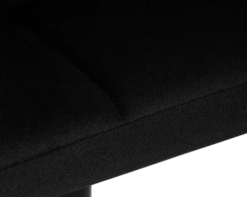 Стул барный 5033-LM RALF, цвет сиденья черный (LAR-106D-28), цвет основания черный Dobrin, чёрный/текстиль, ножки/металл/чёрный, размеры - 900*1120***580*550 фото 7