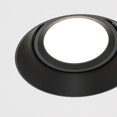 Светильник точечный Dot DL042-01-RD-B Maytoni чёрный 1 лампа, основание чёрное в стиле современный хай-тек для затирки фото 7