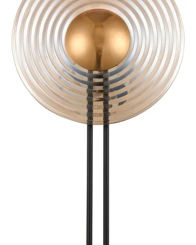 Бра LED Rome VL5754W01 Vele Luce золотой на 1 лампа, основание чёрное в стиле современный  фото 4