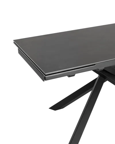 Стол обеденный Альянс, раскладной, 160-240*90, керамика УТ000034990 Stool Group столешница чёрная из керамика фото 5