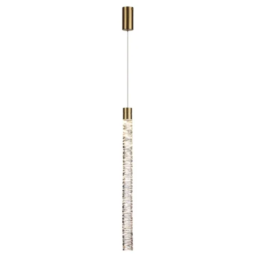 Светильник подвесной Pilar 7145/5L Odeon Light прозрачный на 1 лампу, основание бронзовое в стиле классический современный трубочки фото 3 Светильник подвесной Pilar 7145/5L Odeon Light прозрачный на 1 лампу, основание бронзовое в стиле классический современный трубочки фото 3