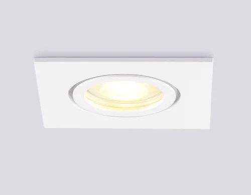 Светильник точечный IP Protect TN1160 Ambrella light белый 1 лампа, основание белое в стиле современный хай-тек  фото 3