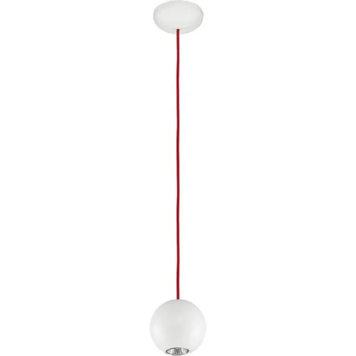 Светильник подвесной Bubble White-Red 6024-NW Nowodvorski белый на 1 лампу, основание белое в стиле хай-тек 