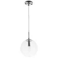 Светильник подвесной Tureis A9920SP-1CC Arte Lamp прозрачный 1 лампа, основание хром в стиле современный 