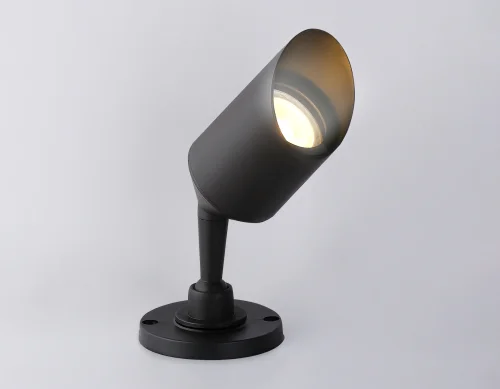 Настенный светильник ST3892 Ambrella light уличный IP65 чёрный 1 лампа, плафон чёрный в стиле хай-тек современный GU10 фото 2