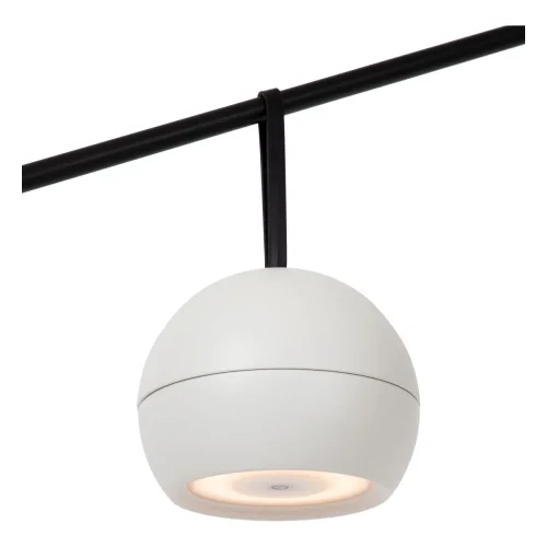 Настенный светильник LED Lunex 27251/02/31 Lucide уличный IP54 чёрный 1 лампа, плафон белый в стиле современный LED фото 5