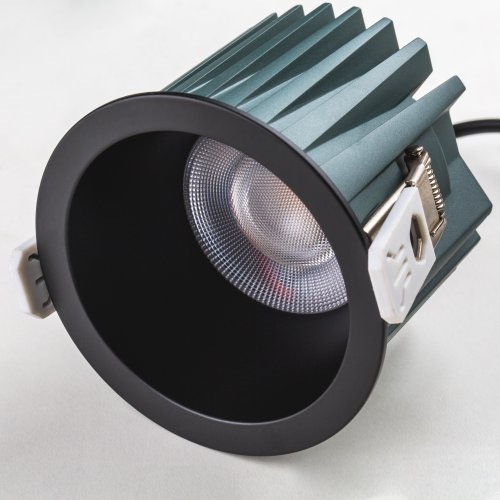 Светильник точечный LED Ciclone 385347 Lightstar чёрный на 1 лампу, основание чёрное в стиле современный круглый фото 3