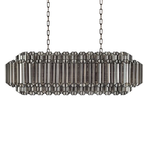 Люстра подвесная Селебрейшн / Celebration 10579/1000R Smoke LOFT IT дымчатая на 14 ламп, основание бронзовое в стиле современный фото 3 Люстра подвесная Селебрейшн / Celebration 10579/1000R Smoke LOFT IT дымчатая на 14 ламп, основание бронзовое в стиле современный фото 3