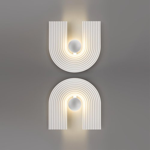 Бра ЛЕД Sun Gate 7197/6WL Odeon Light белый на 1 лампу, основание белое в стиле хай-тек фото 3 Бра ЛЕД Sun Gate 7197/6WL Odeon Light белый на 1 лампу, основание белое в стиле хай-тек фото 3