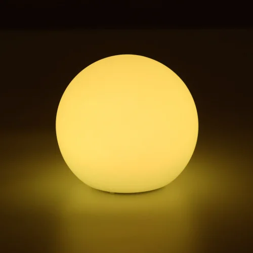Настольная лампа LED с пультом Арлон 812030901 DeMarkt белая 1 лампа, основание белое полимер в стиле современный с пультом фото 6