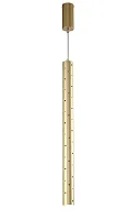 Светильник подвесной LED CLT 232C600 GO 3000K Crystal Lux золотой 1 , основание золотое в стиле современный трубочки