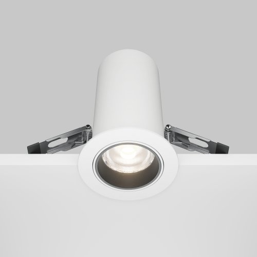 Светильник точечный LED Focus Led DL125-L12-4K-W Maytoni белый на 1 лампу, основание белое в стиле современный хай-тек круглый фото 7