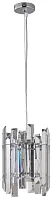 Светильник подвесной Feeriya 2114/09/02P Stilfort прозрачный 2 лампы, основание хром в стиле современный 