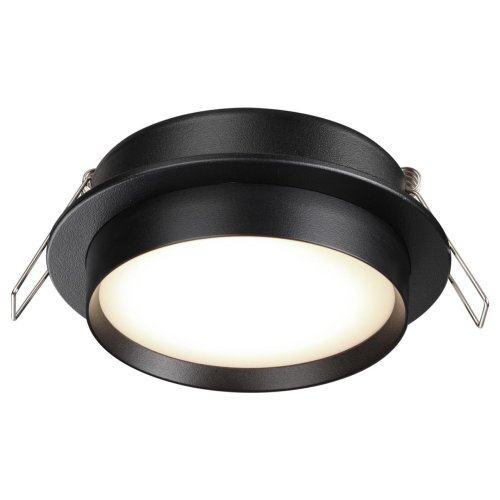 Светильник точечный Lirio 371032 Novotech чёрный на 1 лампу, основание чёрное в стиле современный круглый фото 3 Светильник точечный Lirio 371032 Novotech чёрный на 1 лампу, основание чёрное в стиле современный круглый фото 3