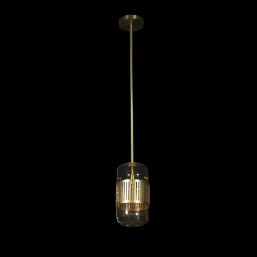 Светильник подвесной Hudson 10097P LOFT IT янтарный 1 лампа, основание золотое в стиле современный  фото 3