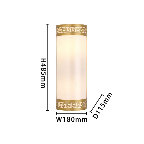 Бра Exortivus 4011-2W Favourite белый на 2 лампы, основание золотое в стиле классический  фото 3