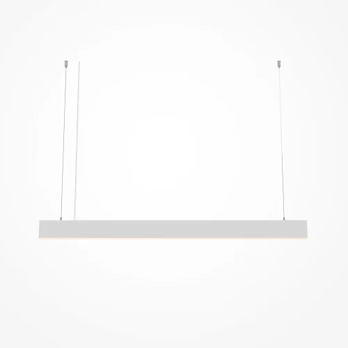 Светильник подвесной LED Basis P070PL-2.7-3-4K-W Maytoni белый на 1 лампу, основание белое в стиле современный хай-тек фото 3