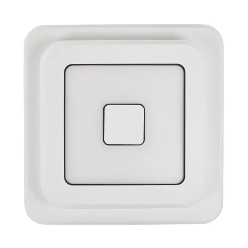 Люстра потолочная LED с пультом Button MR9001-CL MyFar белая на 1 лампу, основание белое в стиле современный хай-тек фото 8
