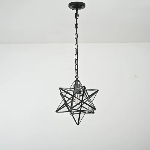 Светильник подвесной Star 189645-26 ImperiumLoft серый 1 лампа, основание чёрное в стиле современный  фото 8