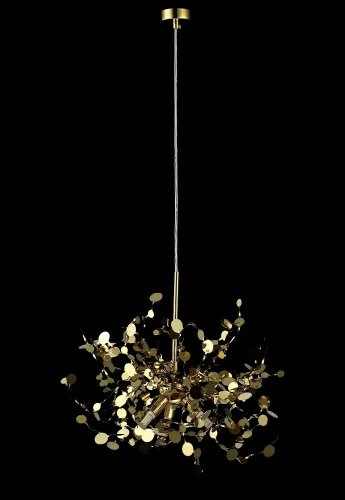 Светильник подвесной GARDEN SP3 D400 GOLD Crystal Lux золотой 3 лампы, основание золотое в стиле современный ветви фото 3