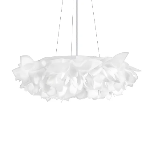 Люстра подвесная Слизия / Clizia 10594/780 White LOFT IT белая на 5 ламп, основание в стиле современный арт-деко фото 3