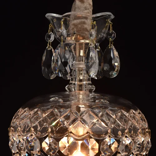 Светильник подвесной Бриз 464017601 Chiaro прозрачный 1 лампа, основание золотое в стиле классический  фото 15