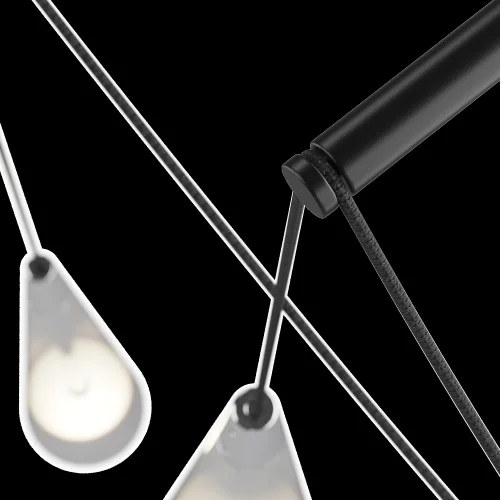 Бра LED Sintesi P090WL-L24CH3K Maytoni прозрачный на 1 лампу, основание хром в стиле современный фото 8