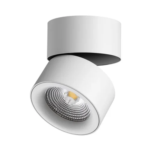 Светильник накладной LED Groda 358782 Novotech белый 1 лампа, основание белое в стиле современный круглый